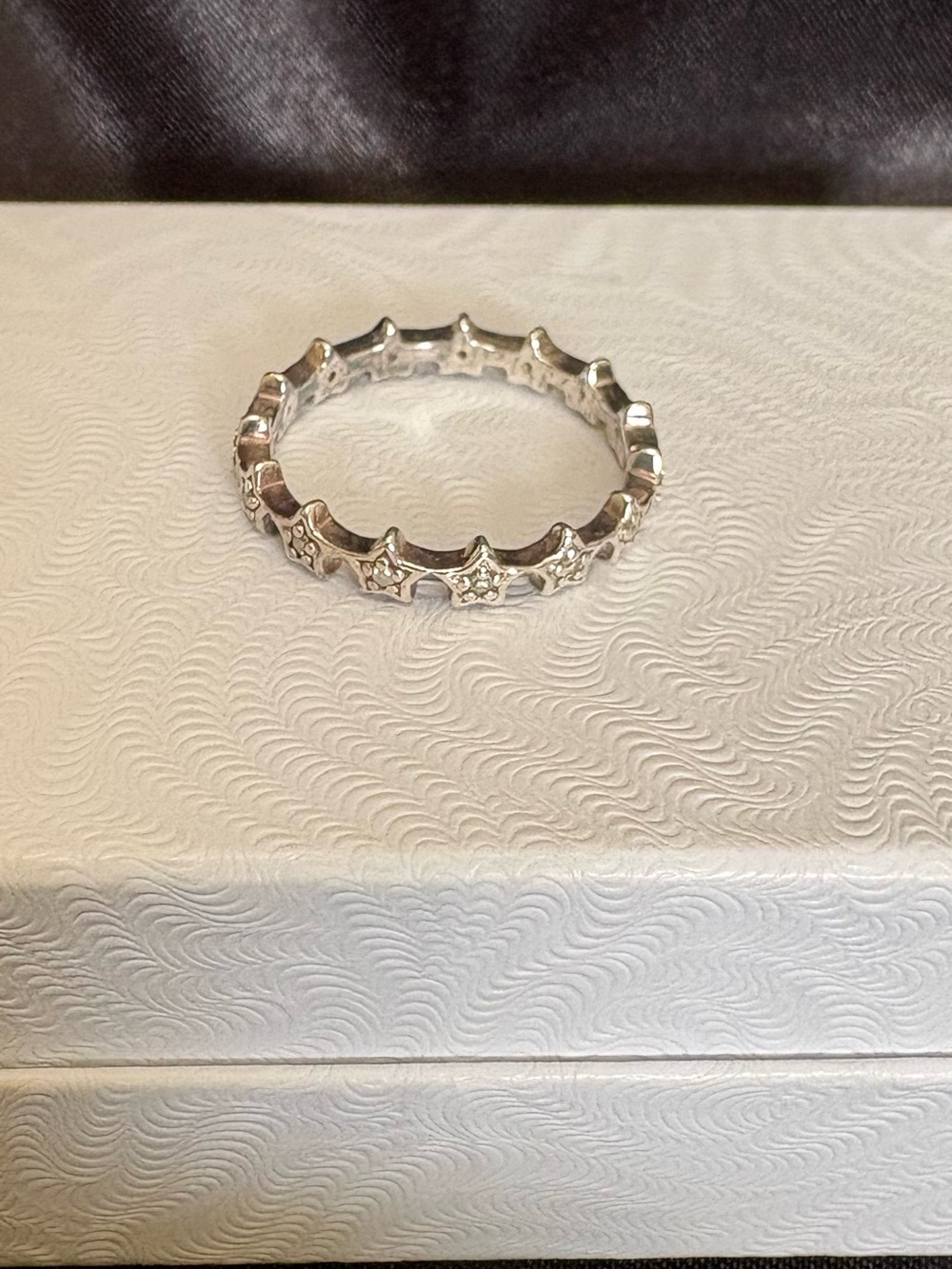 Carrie Elizabeth Stirling Silver Star Ring